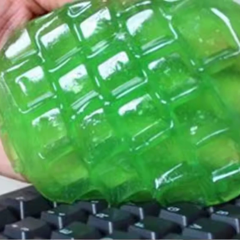 Soft Dust Cleaning Glue Reusable Super Clean Mud Slimy Gel For Home Phone Car PC Laptop Keyboard Sticky Wiper Dust Dirt Wipe