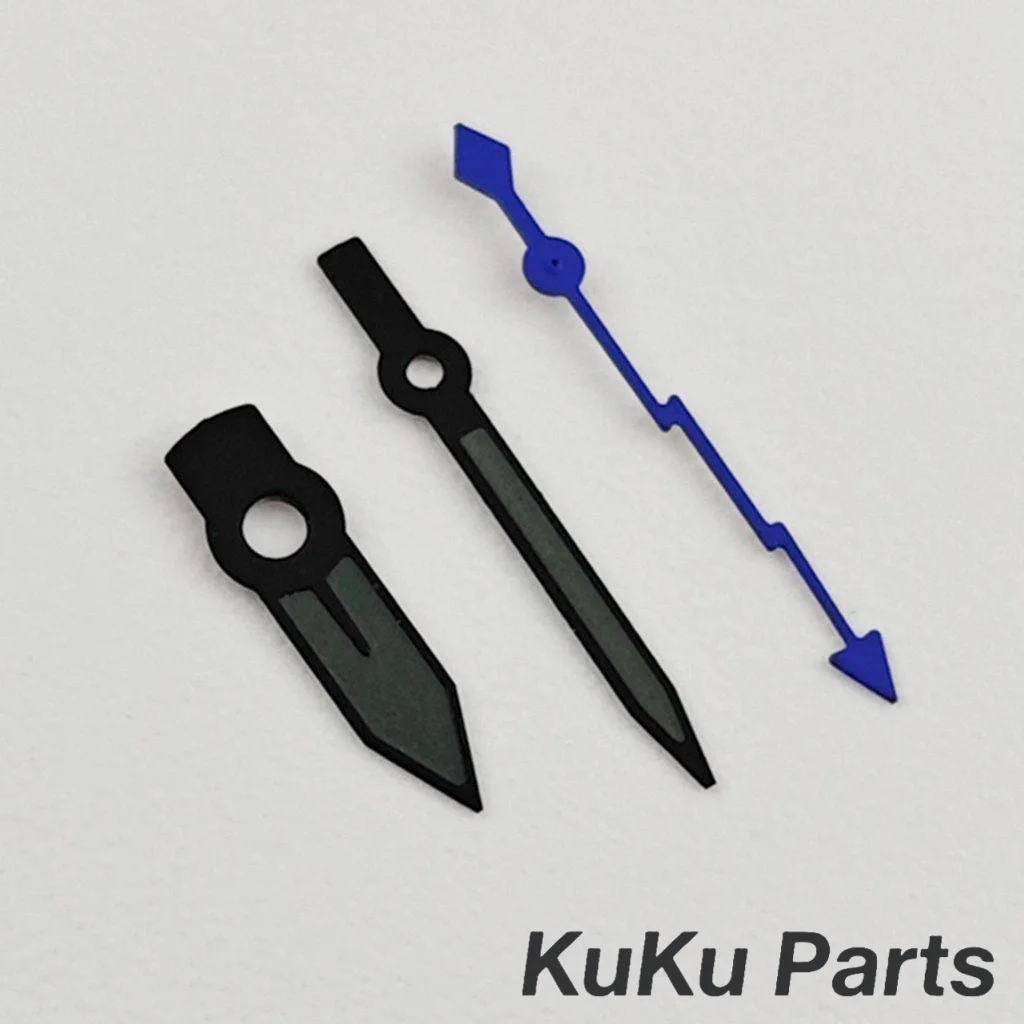 Green Super Luminous Lightning Second Hand for Watches - Precision Needle Pointer Parts