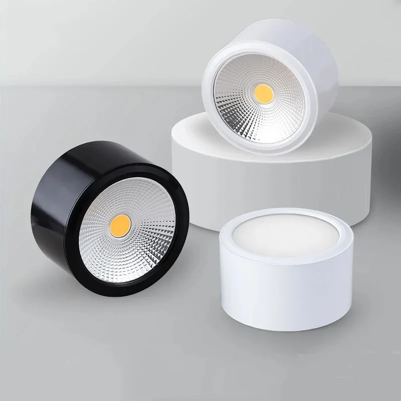 디밍 가능한 표면 장착형 LED 조명, 주방 및 욕실용 디밍 가능 LED COB..