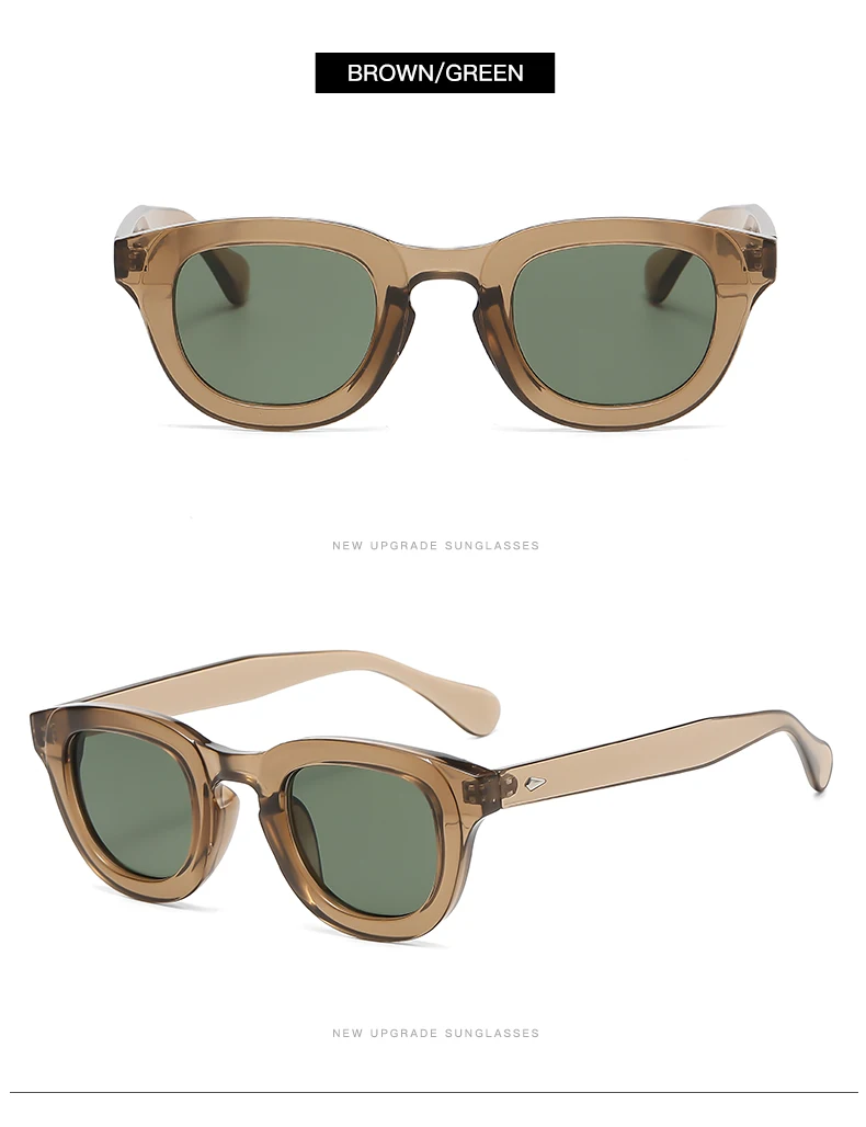 Wandern 2024, neue Anti-Licht-Brille, weiblich, ovaler Rahmen, dicker Rahmen, kleines Gesicht, Persönlichkeit, Brille, mehrfarbig, modische Brille – Detail 11