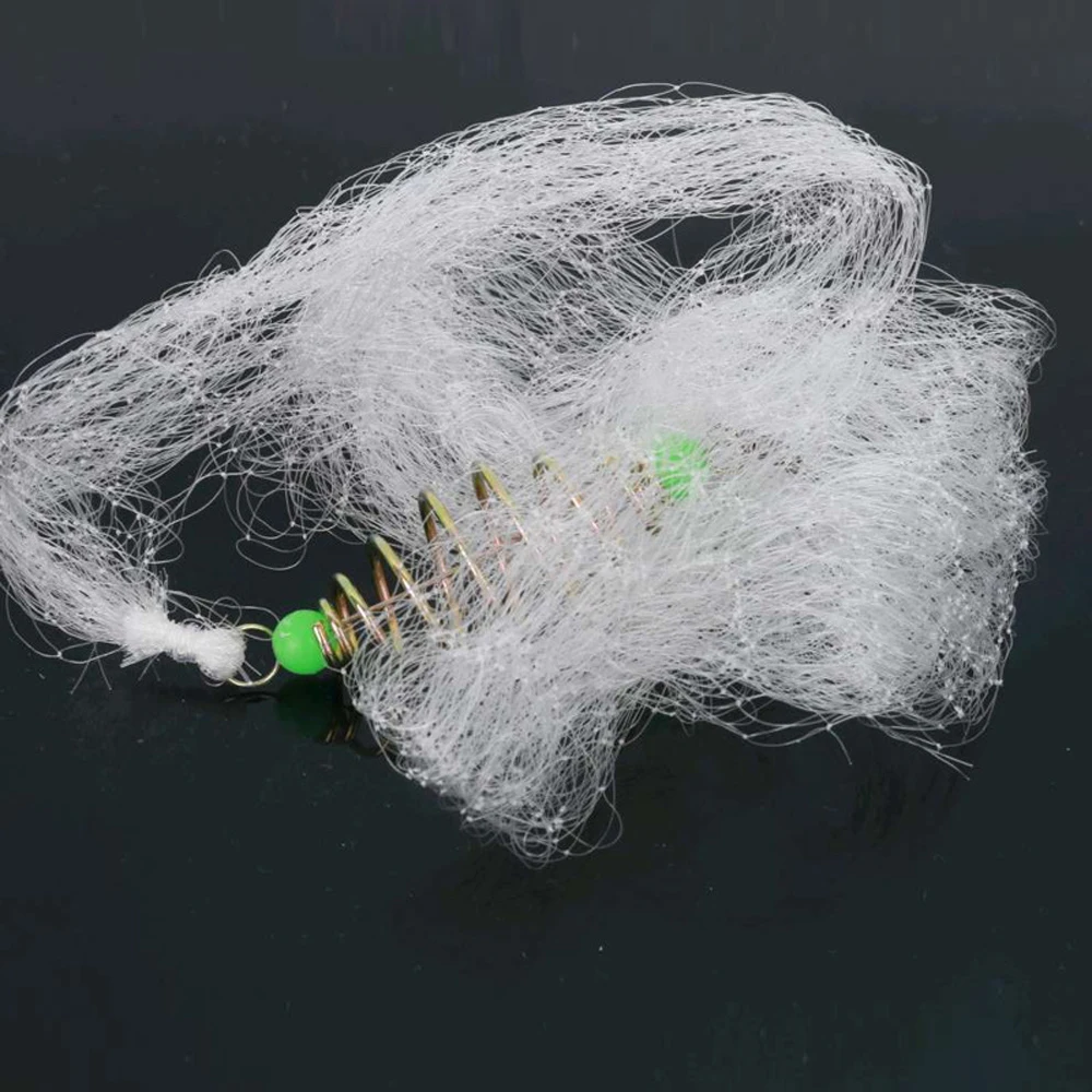 Multi Size Fishing Net Trap Mesh Luminous Netting Fishnet Tackle