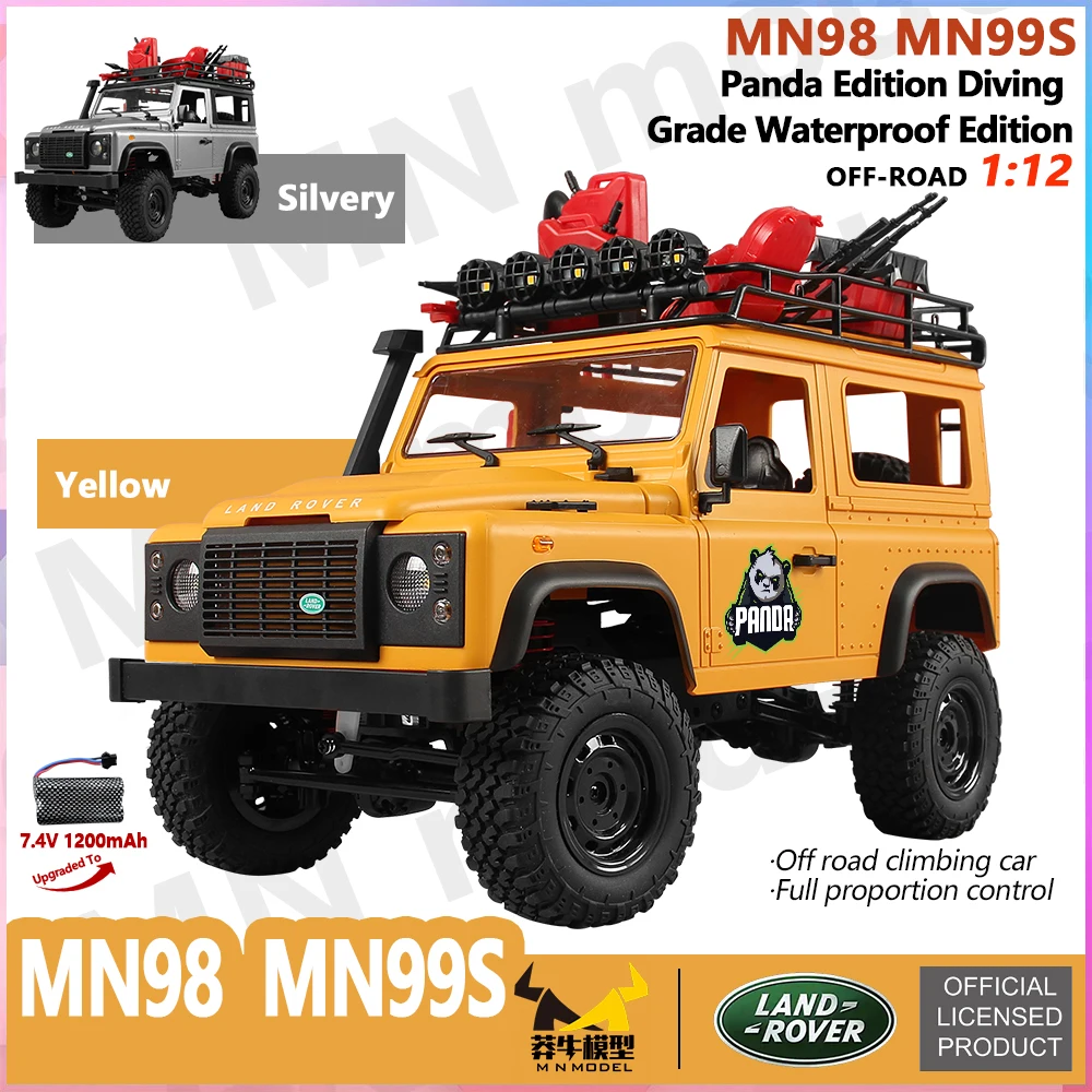 Nylon Metal 1:12 RC Rock Crawler 4WD Remote Control Car