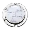 1Pc Round Folding Table Edge Hook Vintage Foldable Purse Bag Hanger Handbag Hook Holder  For Indoor Outdoor Table Use 1