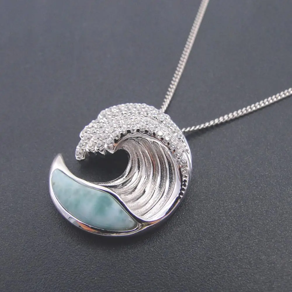 

Женское ожерелье из серебра 925 пробы с натуральным камнем