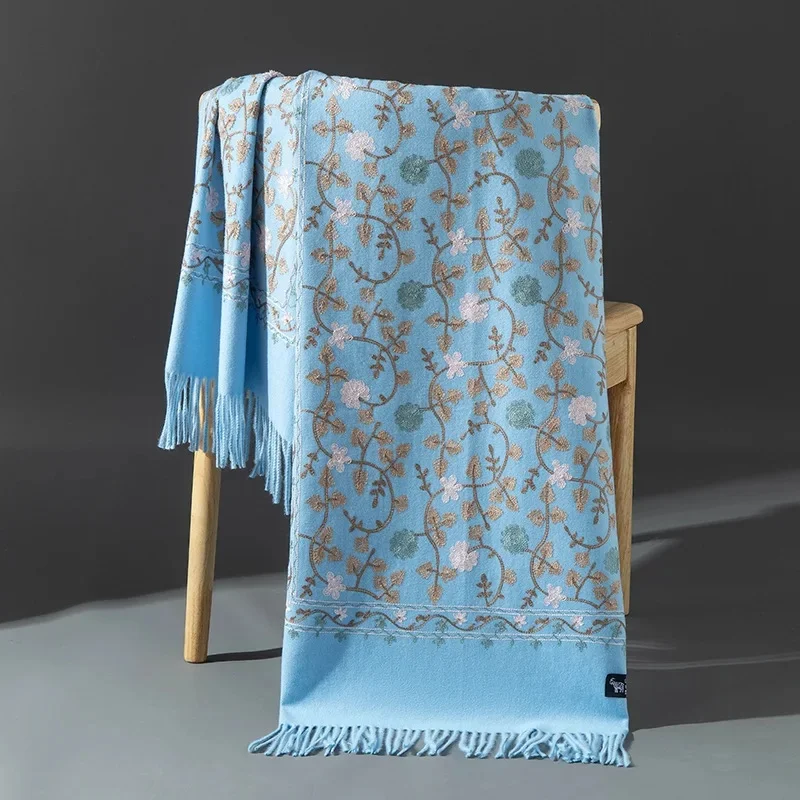 Ginkgo leaf-Sky Blue