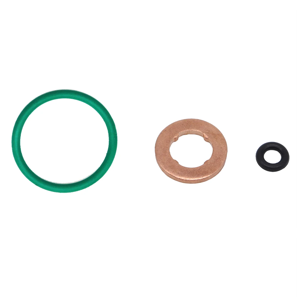 6Pc Fuel Injector Nozzle Copper Gasket O-ring Seals Kit Manifold Washeres Replacement For Audi A3 A4 A5 A6 A7 A8 Skoda KAMIQ