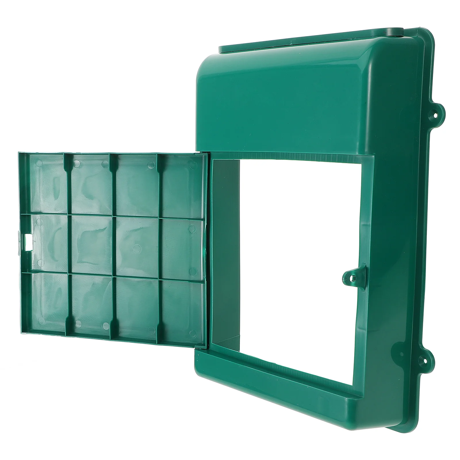 Postal Mail Box Home Mailbox Outdoor Plastic Wall Mount Charity Metal Simple Style wall mounted mailbox