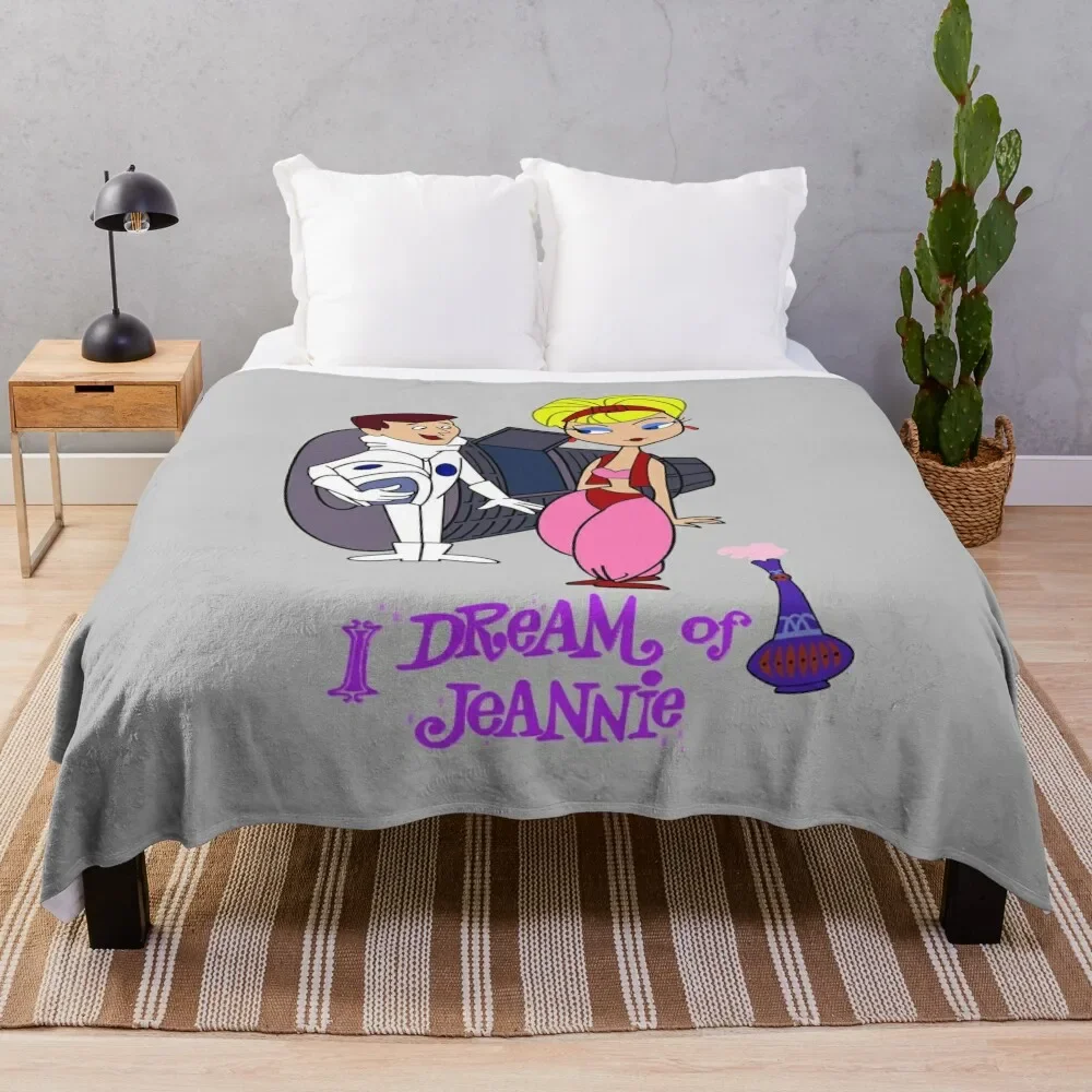 

Подарки для фанатов I Dream Of Jeannie, для мужчин и женщин, подарочное одеяло на День святого Валентина, покрывала для кровати и пикника