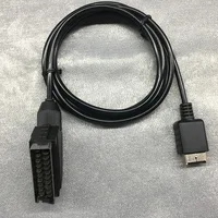 1.8M 6FT RGB SCART Console AV TV Lead Cable for Play Station PS1 PS2 PS3 One PAL EU Version - Image 2