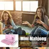 Travel Mahjong Game Set Small Chinese Mahjong Set Portable Mini Mahjong Board Game Set For Family Dormitory Student Dormitory 2