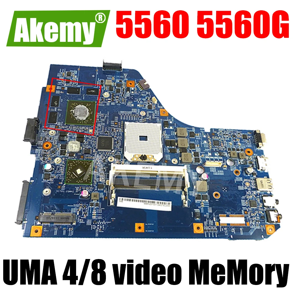For Acer Aspire 5560 5560g 103381 Laptop Motherboard Mainboard 5560g