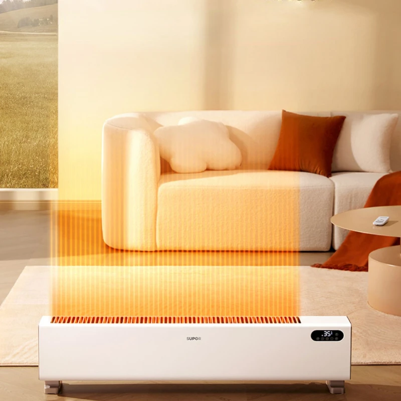 Space Heater Heater Skirting Line Warm Air Blower Bathroom Electric Heater  Gas Quick Heat Energy Saving Roasting Stove - AliExpress