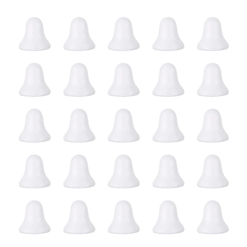 

Lightweight Practical Useful Unfinished Bell Model Diy DIY Foams Jingle Bell Mould DIY Jingle Bell Mould