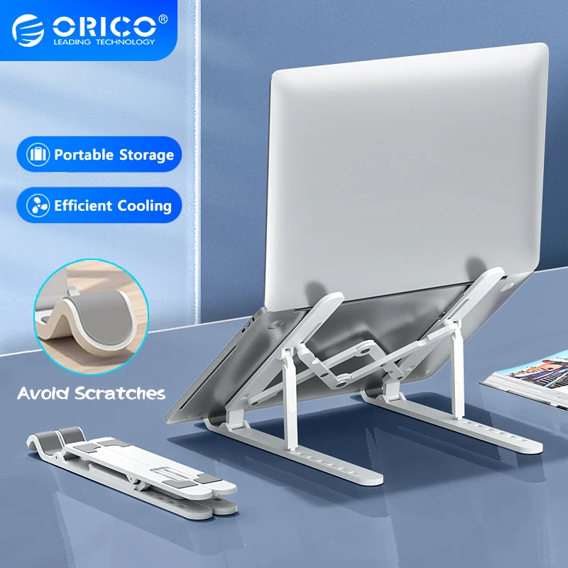 

ORICO Aluminium Alloy Mini Flexible Portable Adjustable Holder Angel Height Ergonomic Personal PC Laptop Tablet Stand PFB Series