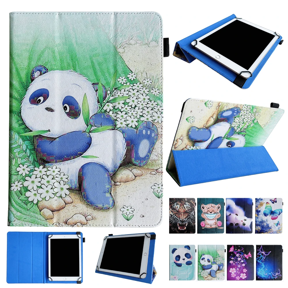 Tablet Da 8 Pollici Proteggi Custodia In Pelle Con Supporto A Vibrazione Per Tutti I Tablet Ipad Da 7.7 Pollici-9 Pollici Mini Samsung Tab A 8.0/8.4 H