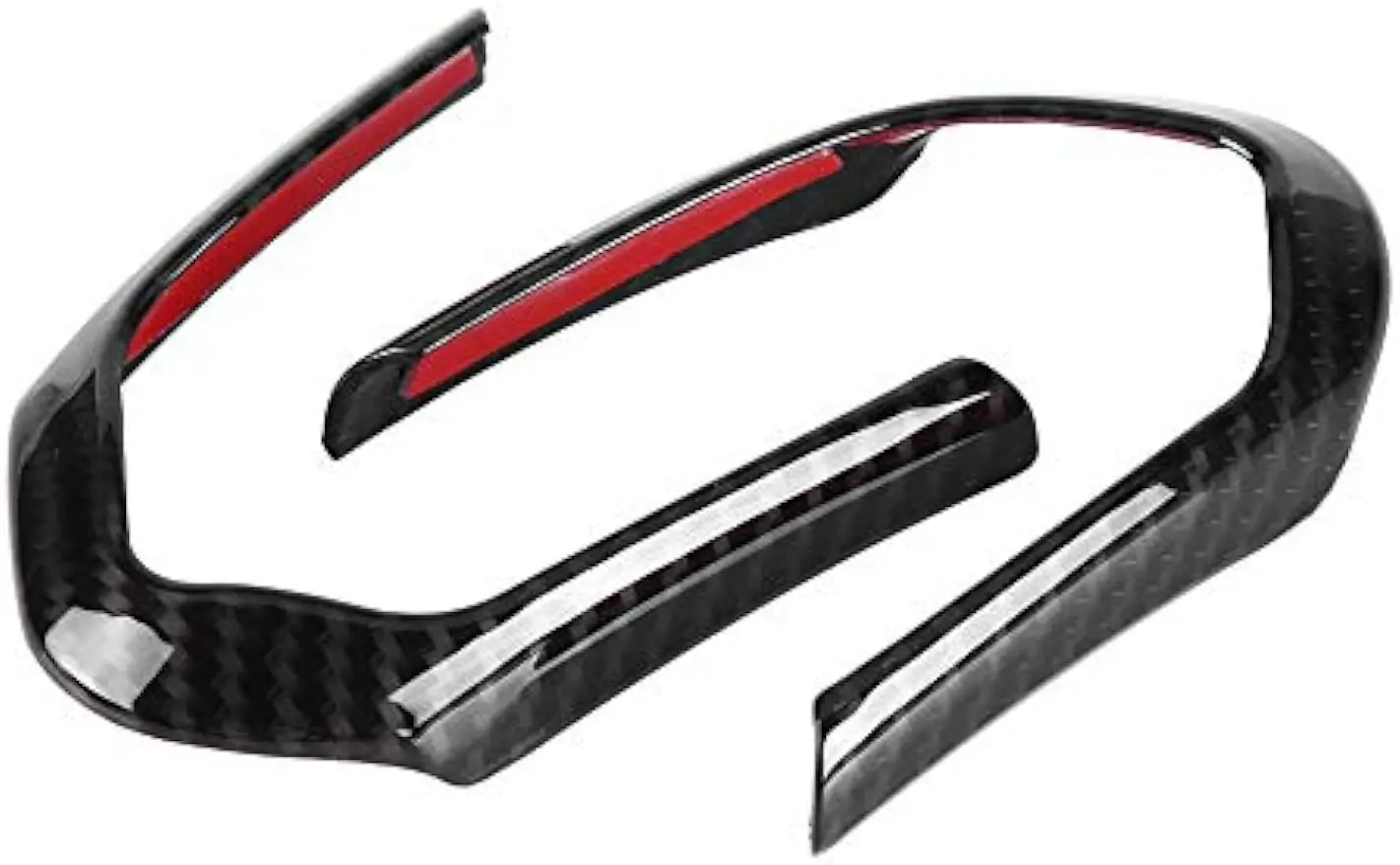 

Чехол на руль из углеродного волокна декоративная рамка подходит для BMW F20 F22 F30 F32 F36 F10 F12 F15 F16 F25 F26