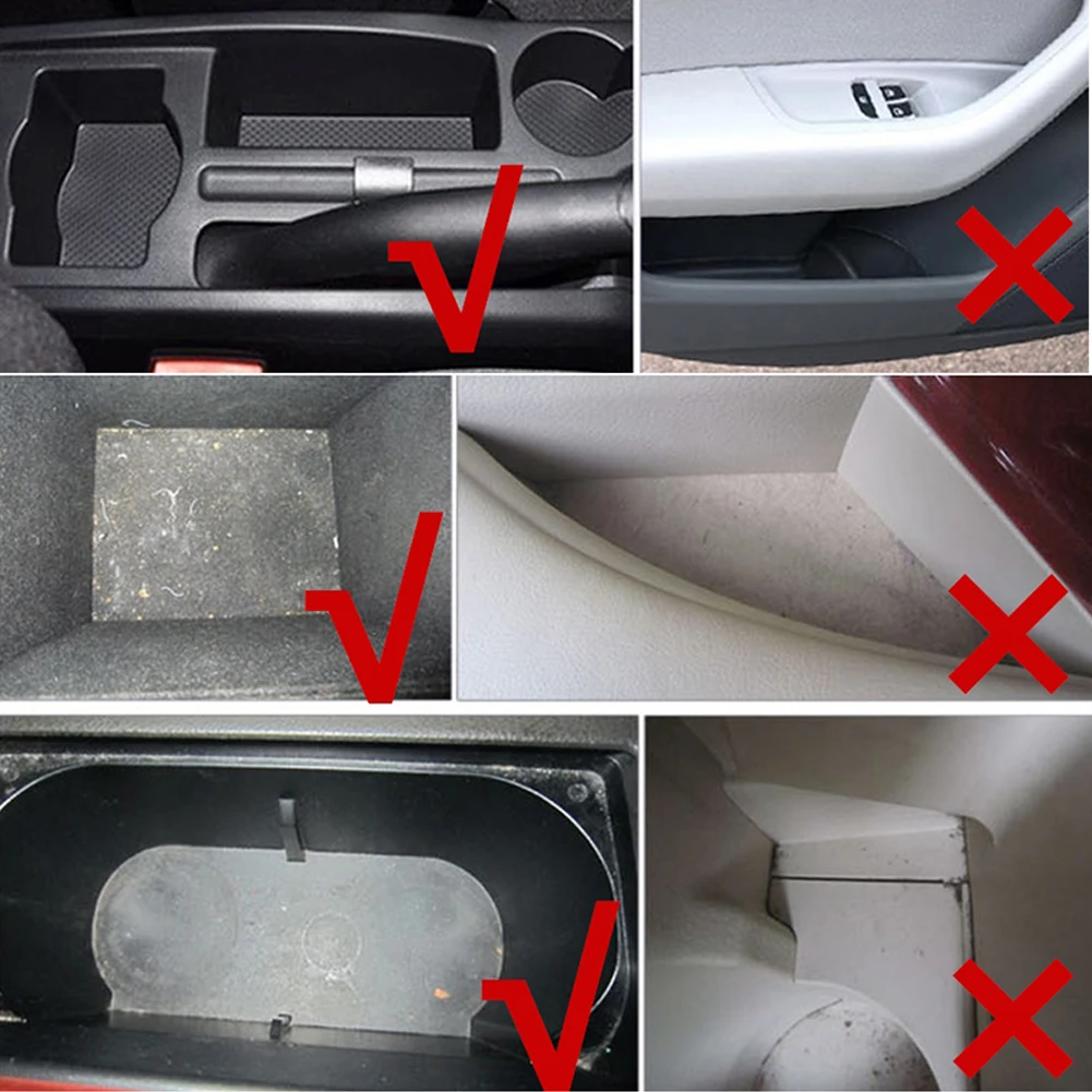 Newest Fit For Suzuki Swift 2005 To 2014 Anti-Slip Car Door Groove Mat Latex Non-Slip Mats Interior Cup Pad Car Styling 10pcs