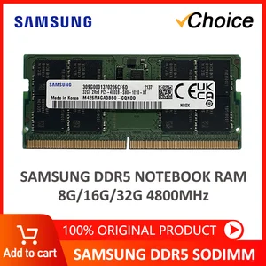 8GB SODIMM DDR5 6000MHz PC5-48000 Laptop RAM Memory Module for