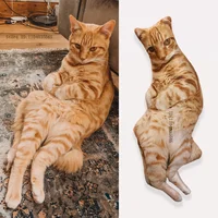 Personalized 3D Dog/Cat Animals Ugly Pillow,Custom Portrait Photo Pillow,Pet Memorial Cushion Creative Gift Sofa Throw Pillow 1