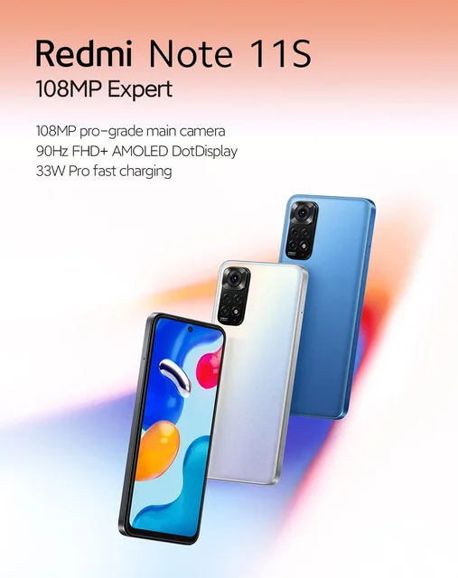 Global Version Xiaomi Redmi Note 12S 108MP Camera 90Hz AMOLED DotDisplay  Helio G96 33W Fast Charging - AliExpress