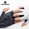 ROCKBROS Cycling Gloves Sunscreen Breathable MTB Road Bike Gloves Shock Absorption Non-slip Gloves Outdoor Thickened Palm Pad 3