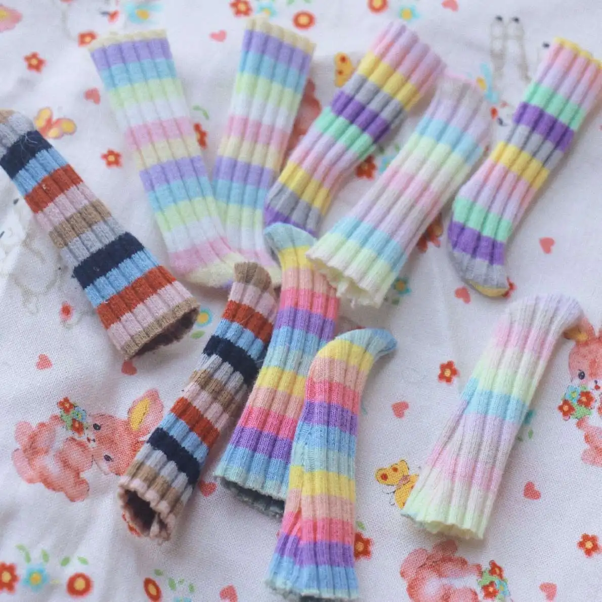 generation dolls 5pc Girls Bjd Dolls Accessories Socks 30cm 1/6 Bjd Toys Threaded Socks Piled Socks Long Sock DIY Dressup Toys Children Gift elsa doll