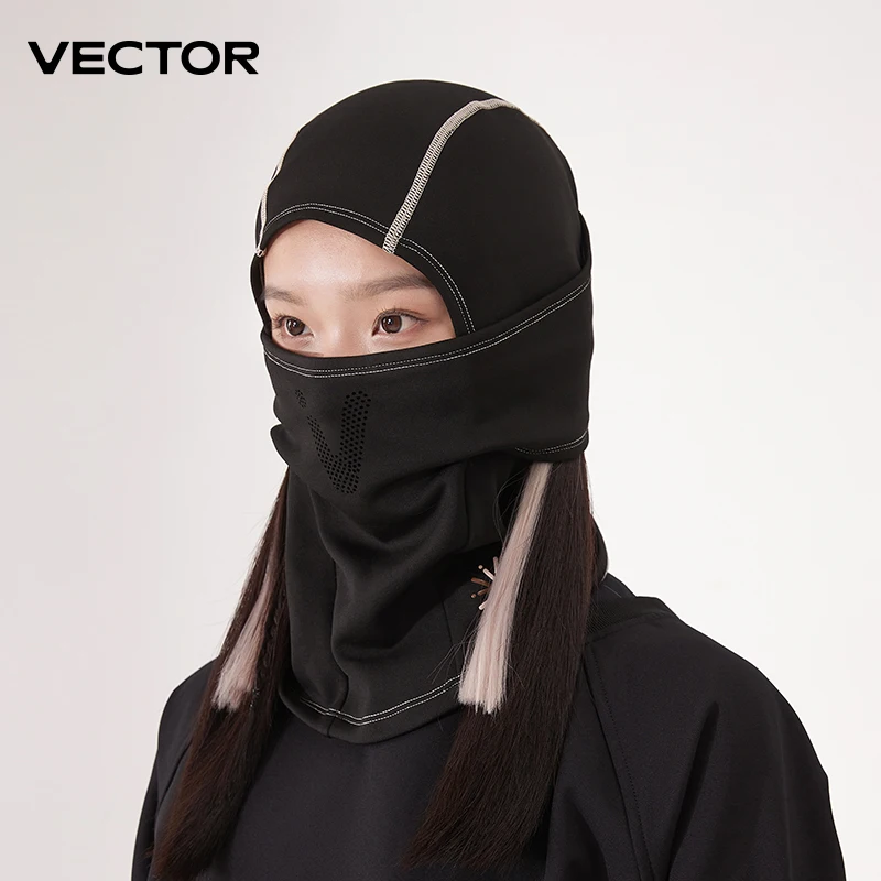 VECTOR Winter Cycling Mask Fleece Thermal Keep Warm Windproof Cycling Face  Mask Balaclava Ski Mask Fishing Skiing Hat Headwear