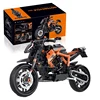 1:8 Motorbike Model Building Blocks Sets Racing Moto Bricks Toys Kids Boys Children Birthday Gifts Adult MOC Technical 579Pcs 1