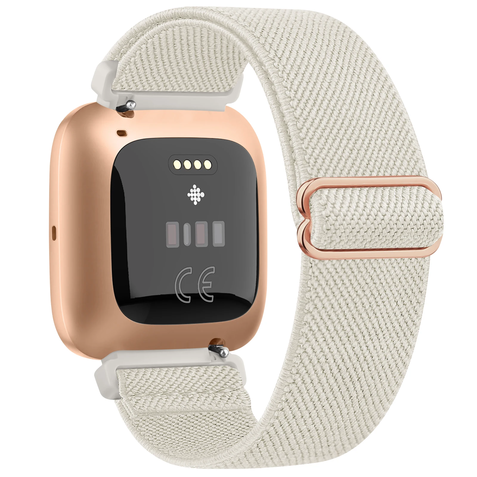 Breathable Nylon Loop Elastic Strap for Smart Watches – Soft Sport Replacement Band