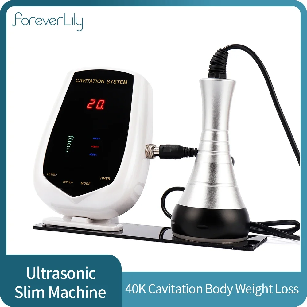 

40K Ultrasonic Cavitation Weight Loss Massager Arm Leg Waist Belly Fat Removal Body Slimming Machine Cellulite Burning Device