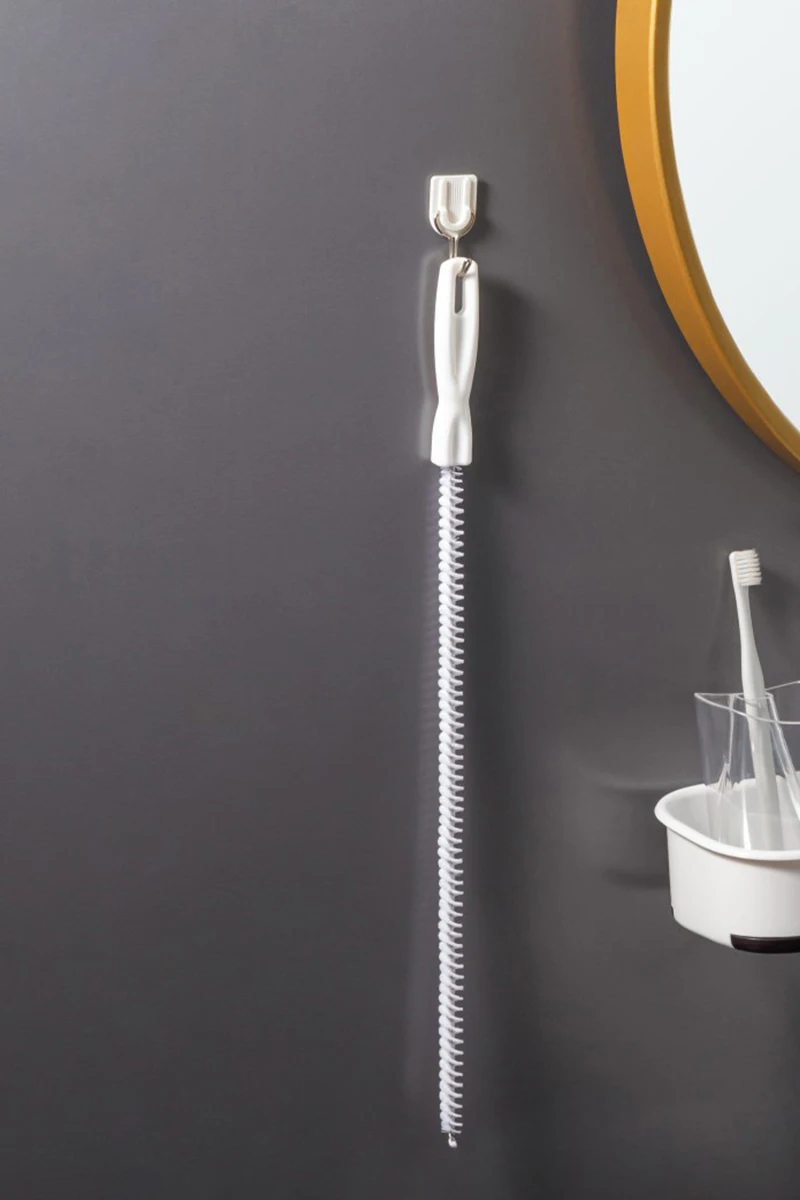 Description Picture 6 of itemPipe Dredging Brush Long Clean Kitchen Bathroom Hair Sewer Sink Cleaning Drain Pipe Flexible Cleaner Clog Plug Hole Remover Tool