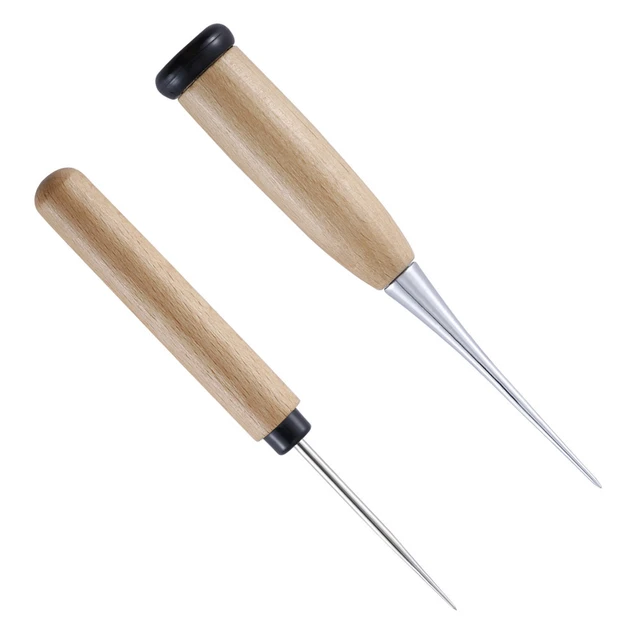 Wooden Tent Sewing Awl Shoes Repair Tool  Awl Tool Sewing Leather - 1pc  Diy Leather - Aliexpress