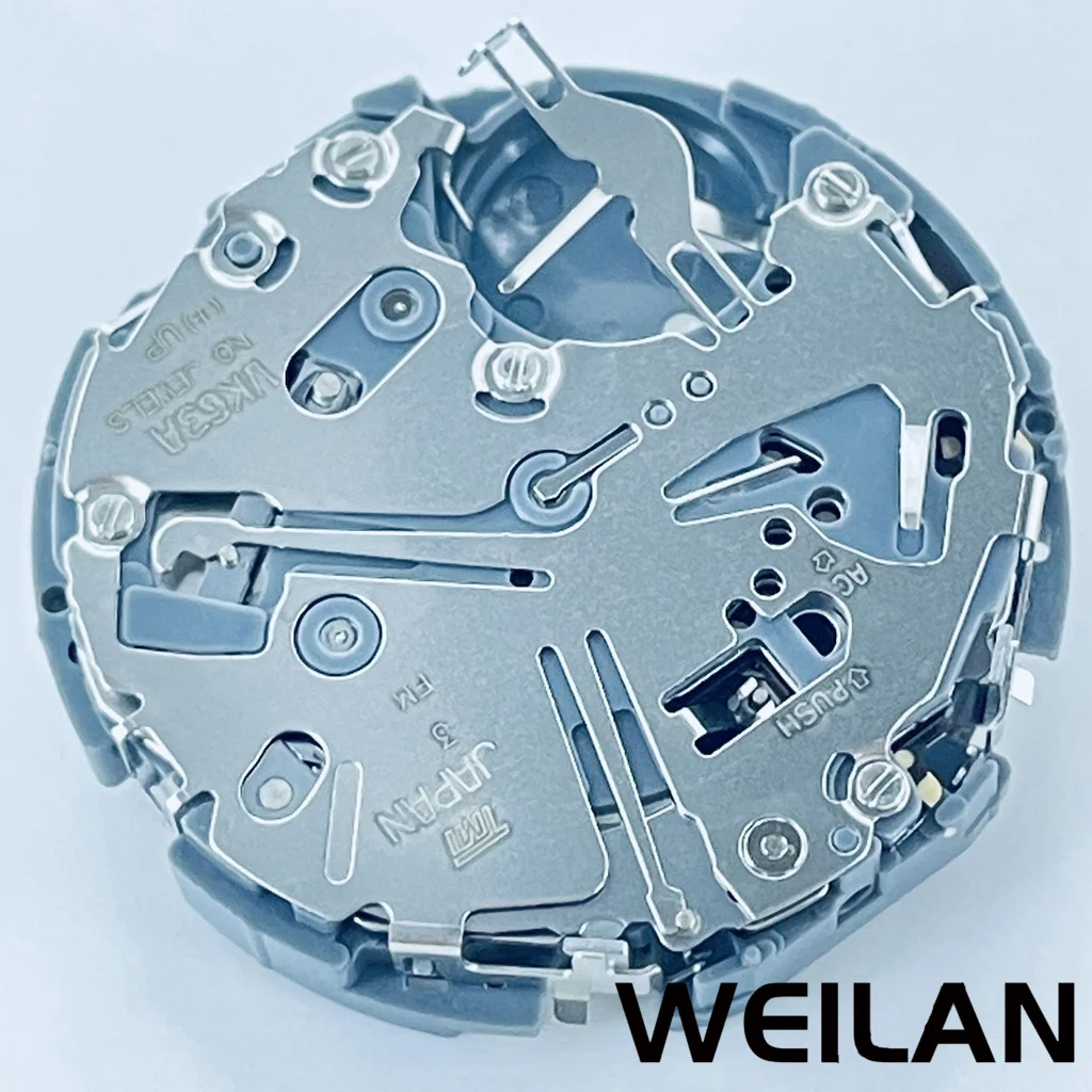 VK63 VK63A Quartz Movement Chronograph 24 Hours Replace for Watch Single Calendar Quartz Watch Movement