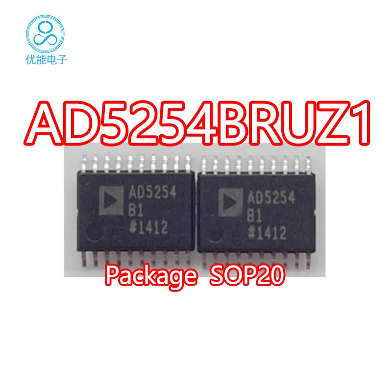 

AD5254BRUZ1 AD5254B1 чип упаковки TSSOP20 цифровой потенциометр IC AD5254BRU1