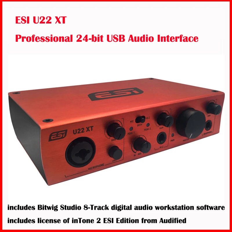 ESI-U22-XT TARJETA DE SONIDO USB | Más que cuerdas