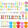96 pcs round