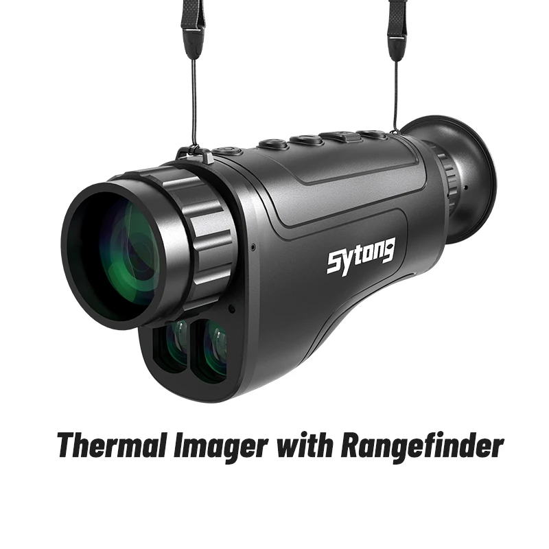 Sytong GS Handheld Thermal Imaging Monocular Built-in 1000M Laser Rangefinder WIFI,IP65,Hotspot Tracking Hunting Thermal Vision