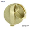Fire flowing art prop wick Width 50 mm thickness 3mm Kevlar flat 100% Kevlar wicking  PuR Flat Wicking 1