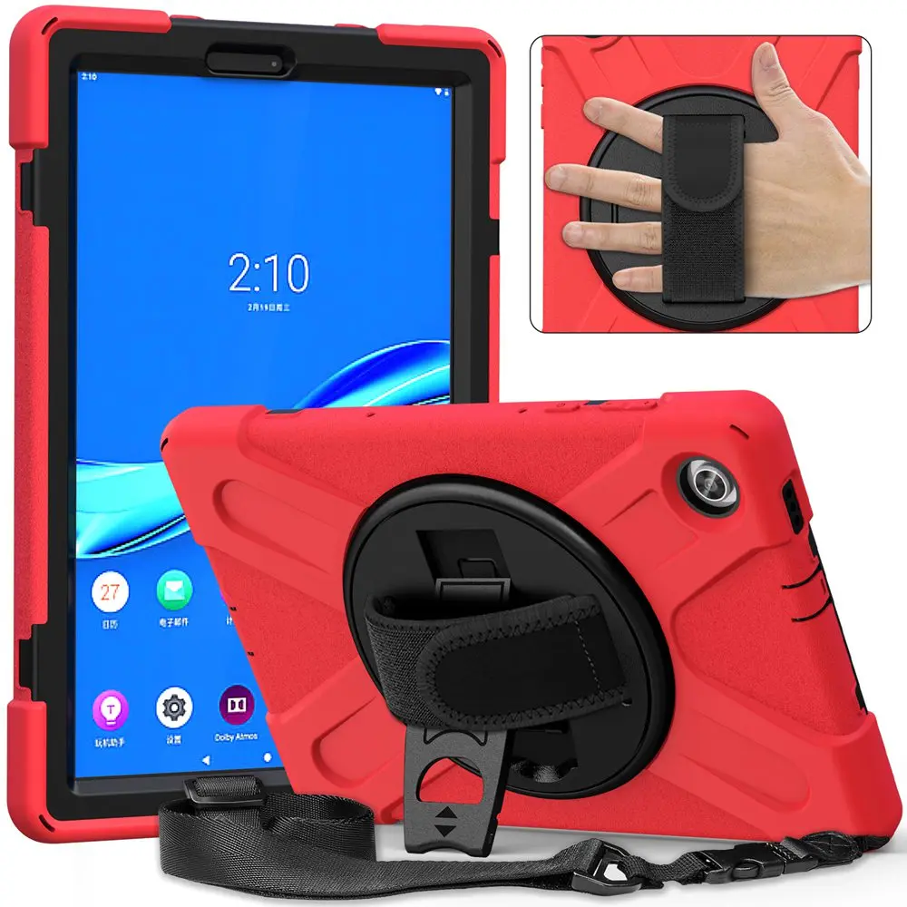 For Lenovo Tab M10 Hd2 Tbx306f Tbx306x Cover Armor Case Silicone+pc