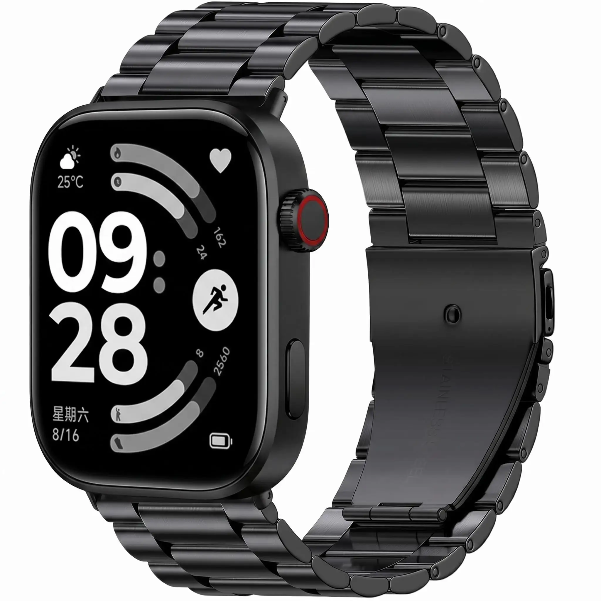 Premium Stainless Steel Smartwatch Bracelet Band Strap