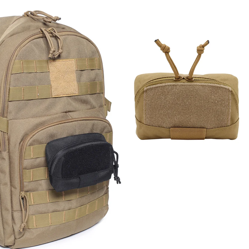 

Tactical Molle Mini Pouch Vest Admin Pouch Chest Expansion Sub Bag Tool EDC Bag Belt Waist Belt Pack Military Hunting Bag