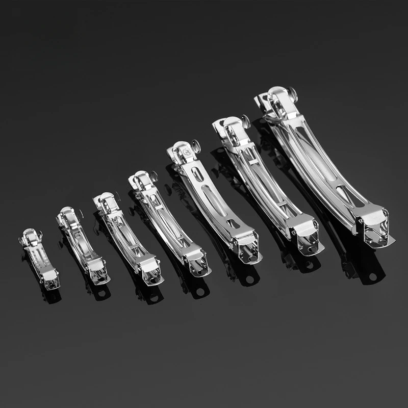 Pinces à cheveux de style cordon français, réglage automatique des pinces à cheveux, épingle à cheveux nœud pour bijoux, résultats exécutifs, accessoires d'épingles à cheveux bricolage, 20 pièces