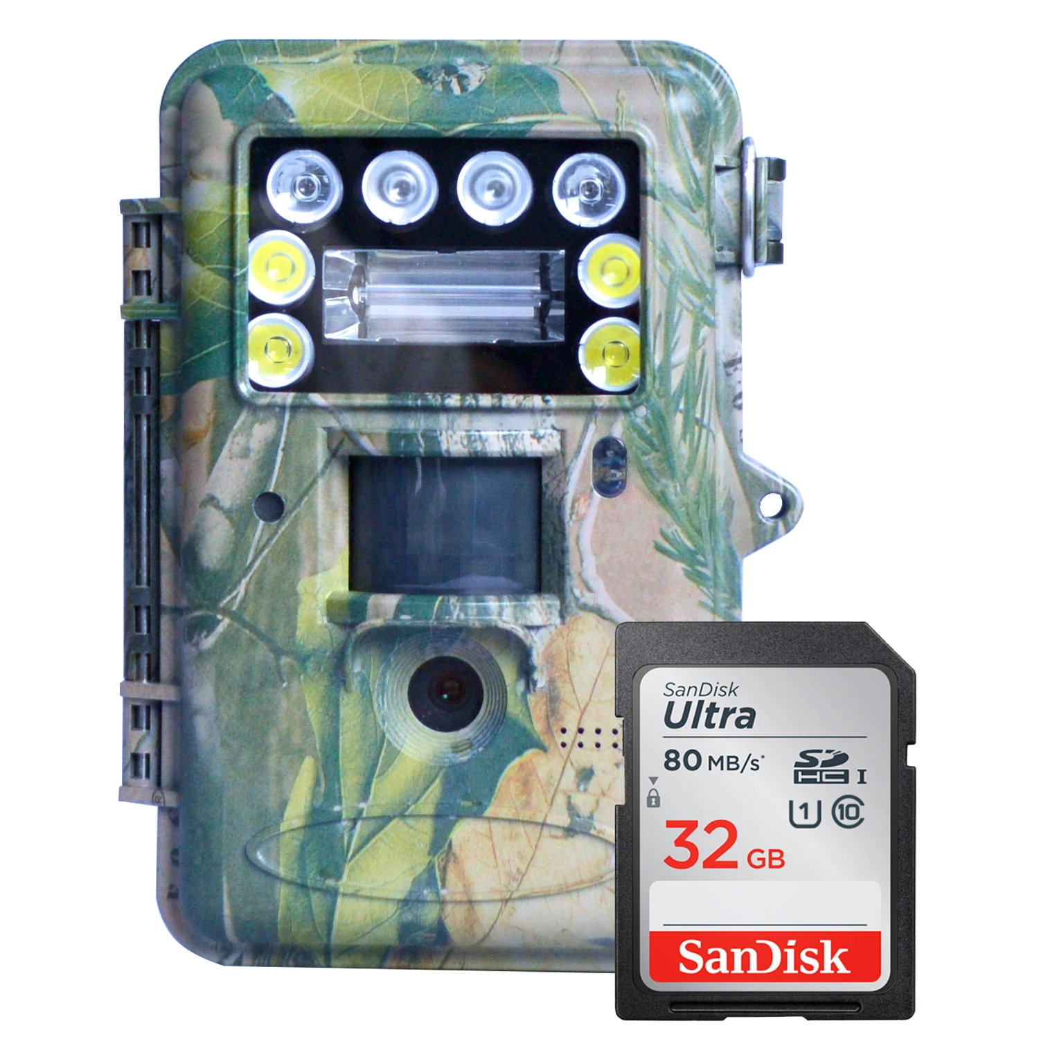 

Фотобумага с SD-картой 32 ГБ, фотосессия 48 МП, нм, невидимая охотничья Дикая камера, съемка монохромных или цветных фотографий/видео в ночное время