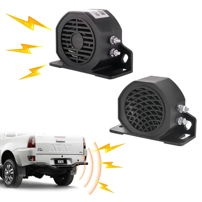 12V-48V 105Db Backup Buzzer Sound Truck Reversing Alarm Engineering Forklift Waterproof Warning Horn