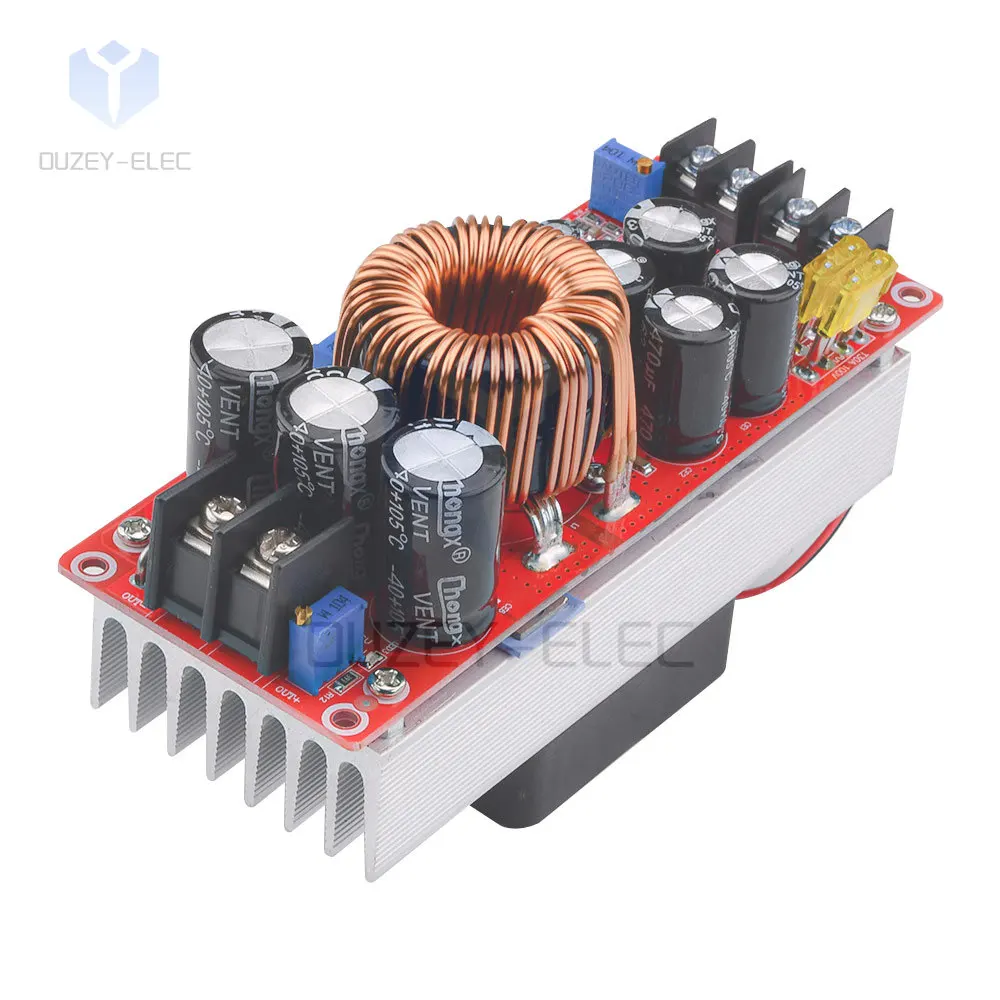 1500W 30A DC-DC Boost Converter Step Up Power Supply Module  Adjustable Booster Module for Electric Vehicle Power Panel