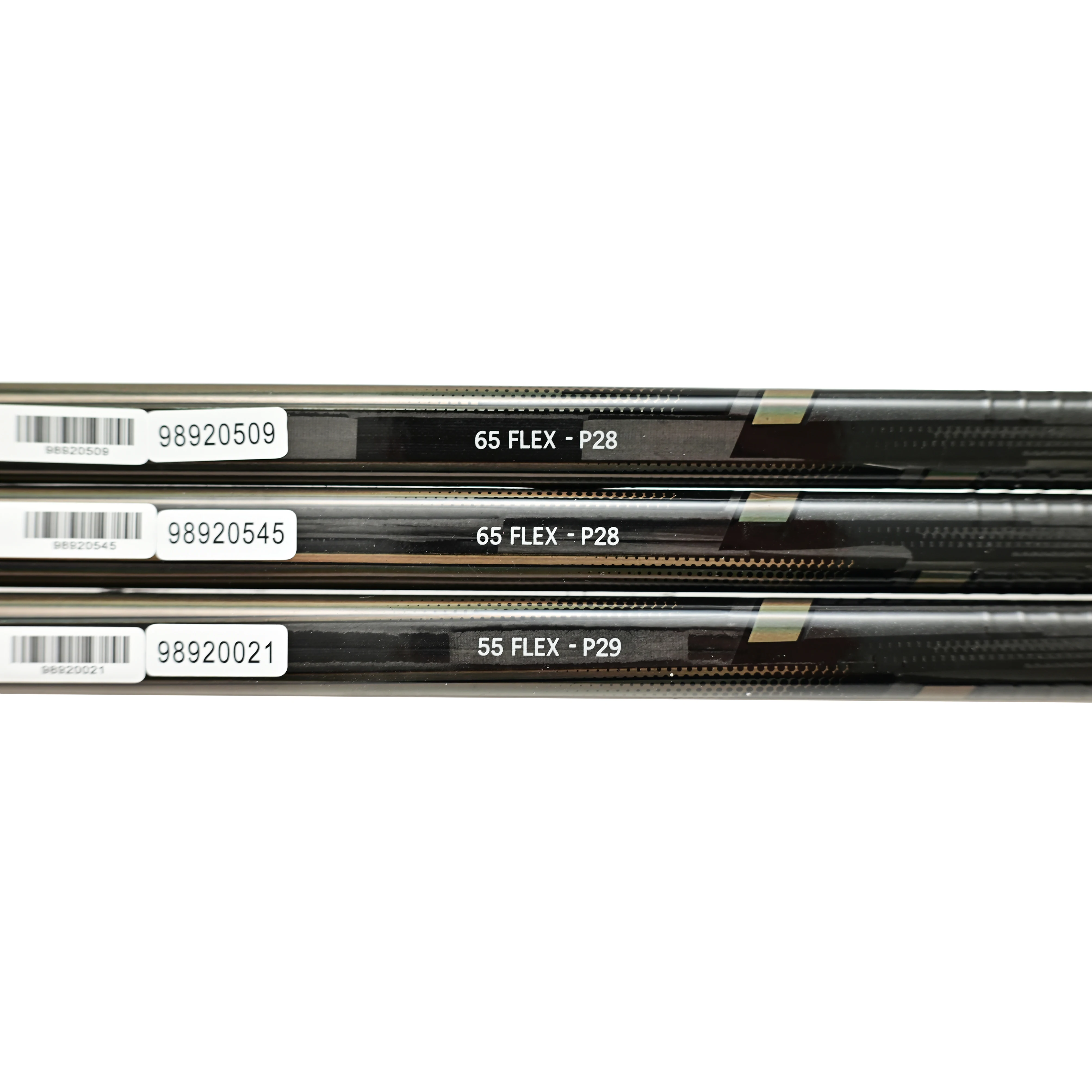2-Pack Intermediate Ice Hockey Sticks FT series FTGhost With Grip Carbon Fiber P28 P29