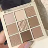 9 Color Eyeshadow Daily Makeup Brown Eye Shadow Palette Shimmer Matte Lasting Pearl Fine Shimmer Earth Color Eye Shadow Korean 6