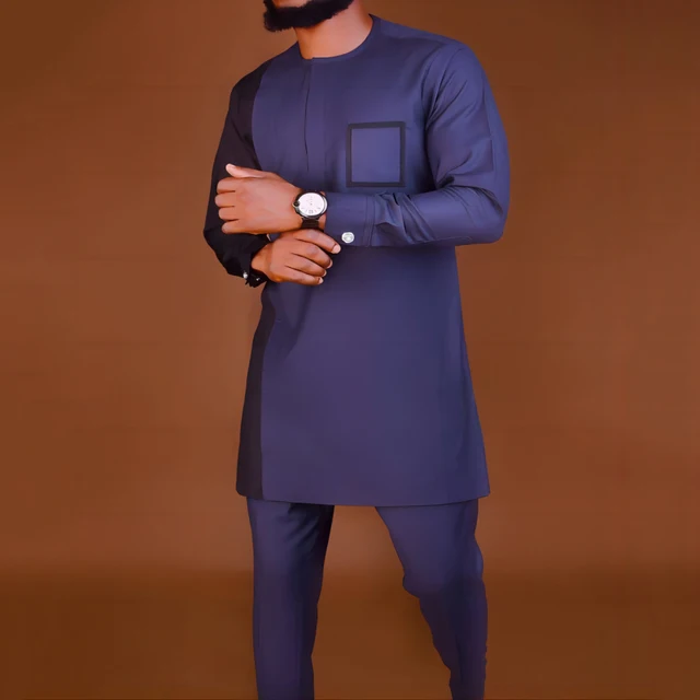 Adeyemi Long Sleeve Kaftan Outfit - Image 2