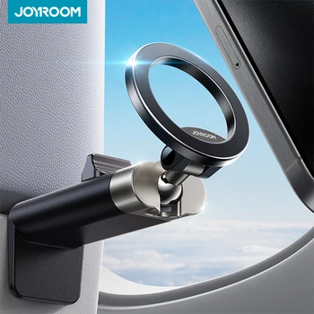 Joyroom Airplane Phone Holder Magnetic Travel Essentials Flexible Rotation Hands-Free Airplane Phone Mount For iPhone JR-ZS413