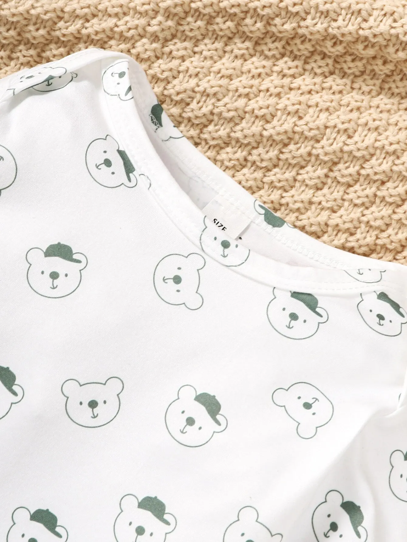 Baby Bear Strap Pants Set 2